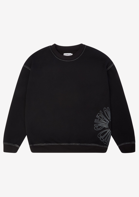 midnight motif sweatshirt
