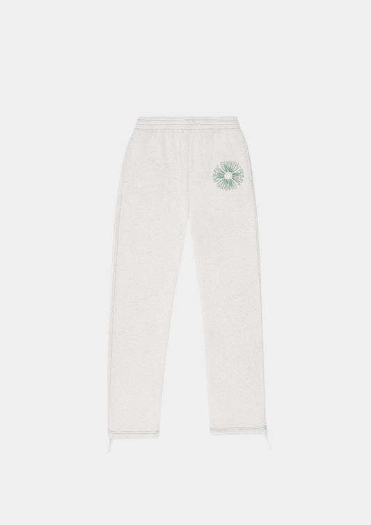 fog grey motif joggers