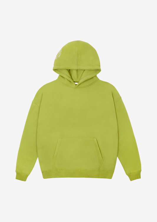 slime motif hoodie